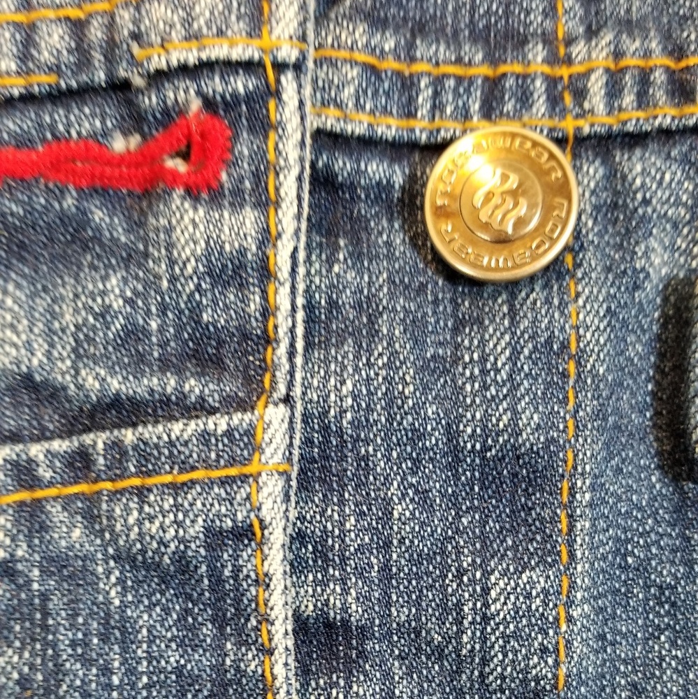 Ladies Rocawear Blue Jean Jacket - Picture 7 of 7